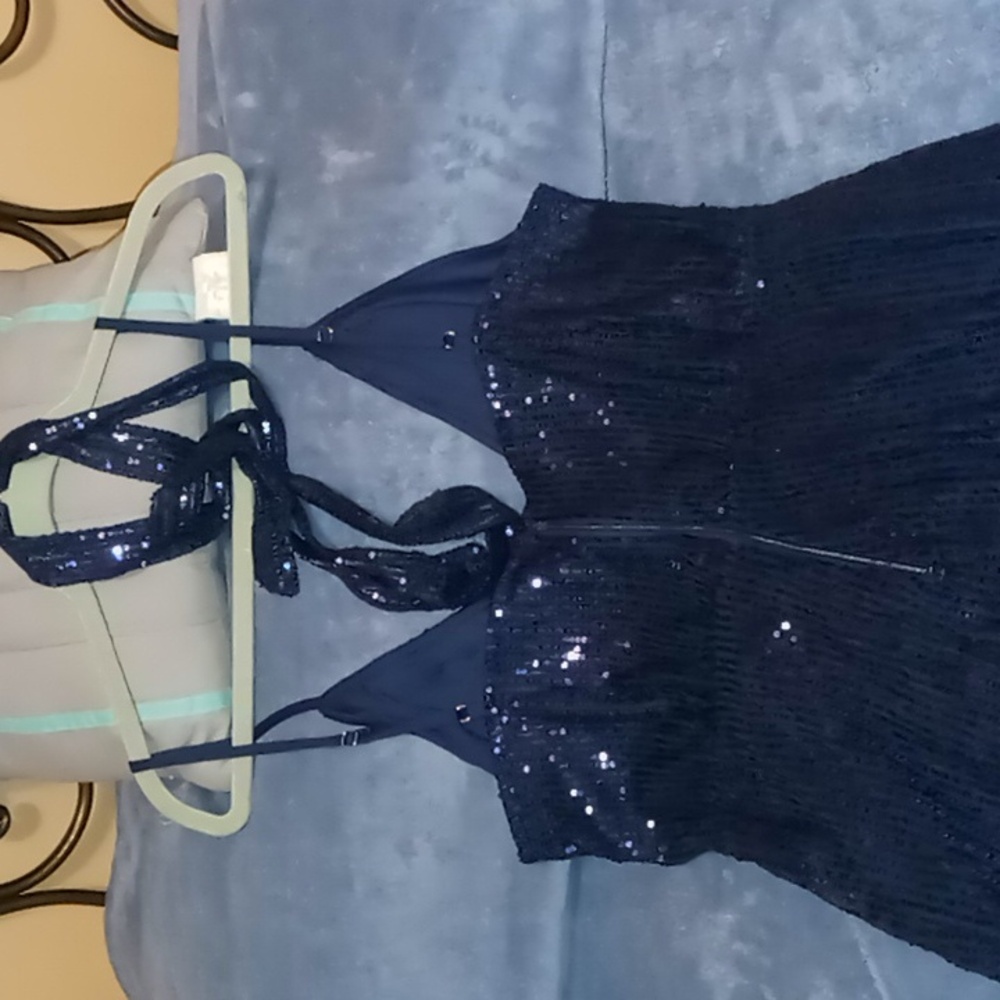 NWOT SEXY WOMEN'S SEQUIN JUMPSUIT - Picture 9 of 15